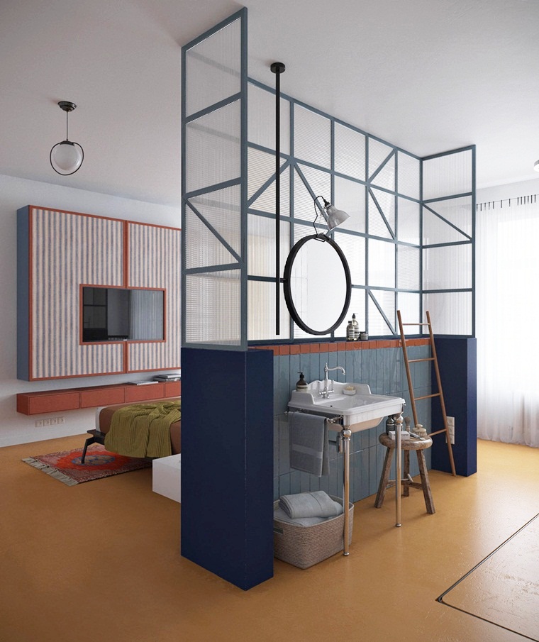 乌克兰新锐设计师打造蒙德里安风格家居空间-6