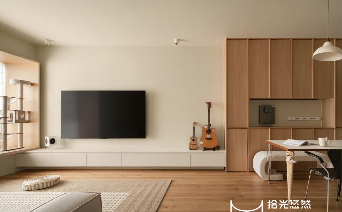 阳光治愈系原木家居小户型-32