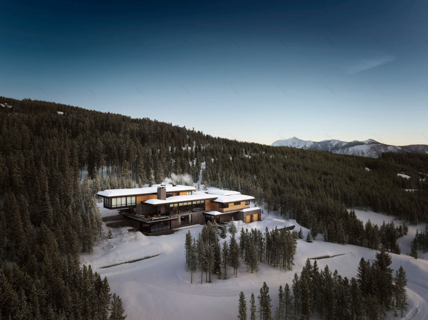 大天空住宅丨美国蒙大拿丨Walker Warner-6