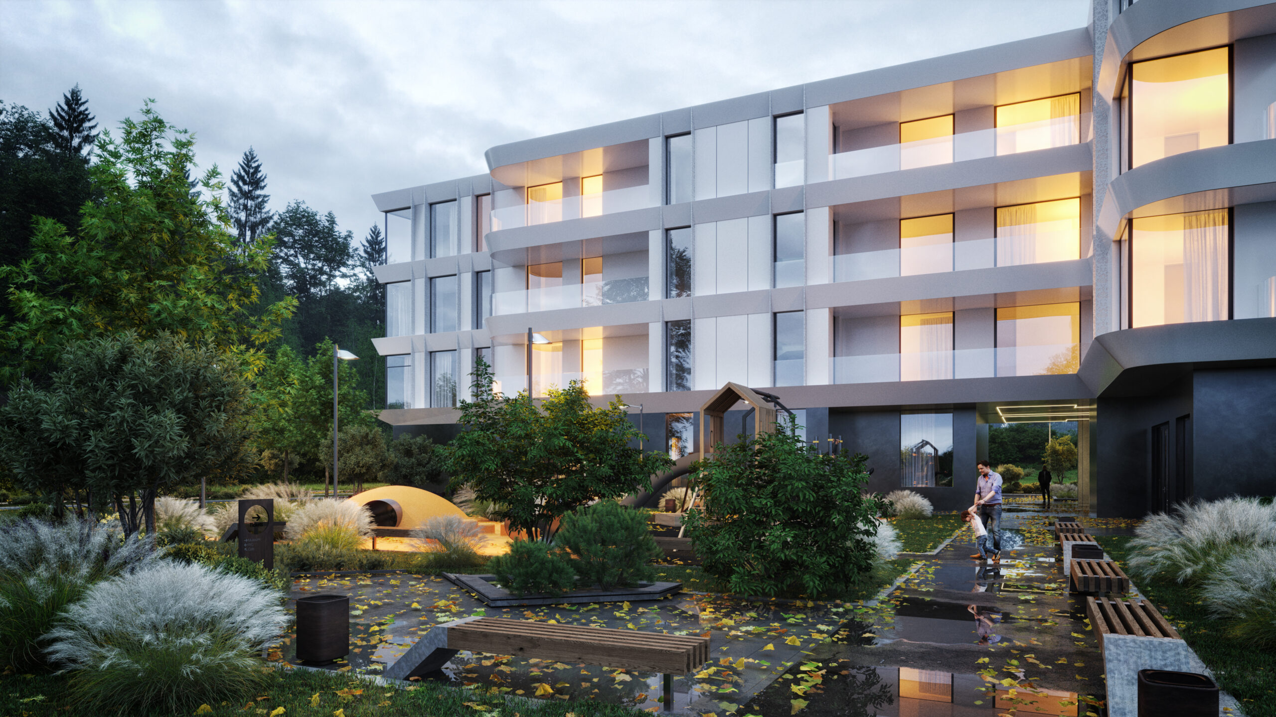 3428㎡公寓建筑项目丨俄罗斯喀山丨ARXY工作室-24