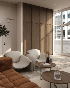 斯塔夫罗波尔市某建筑公司办公室设计丨俄罗斯斯塔夫罗波尔