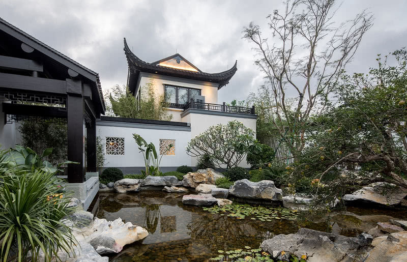 茂名蓝光钰瀧湾 | 江南风情的中式传统居住设计-25