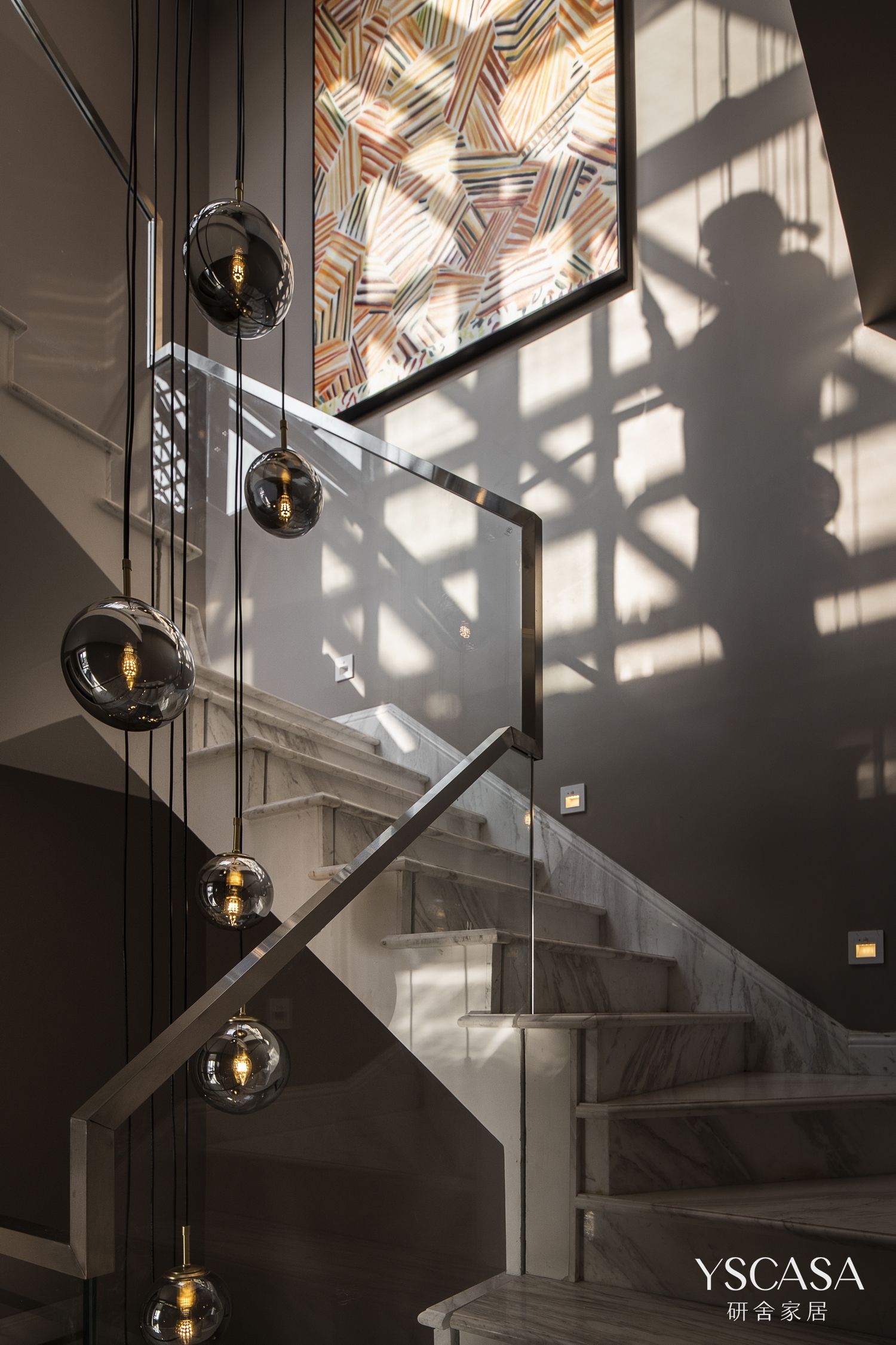 重庆东原旭辉江山樾 178㎡洋房装修 现代轻奢混搭生活-68