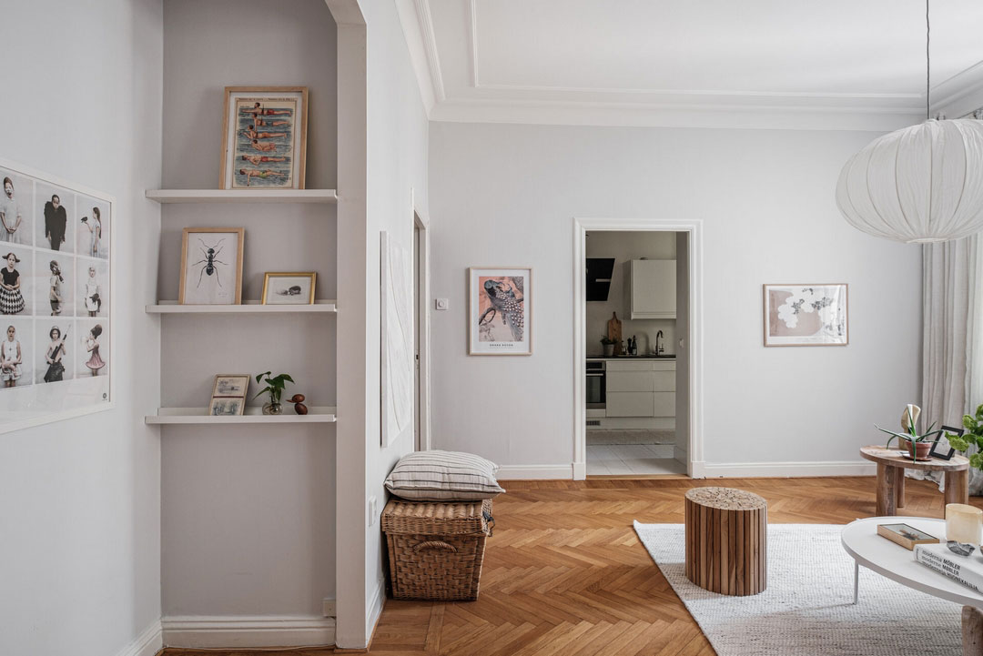 瑞典公寓的砖墙设计-7