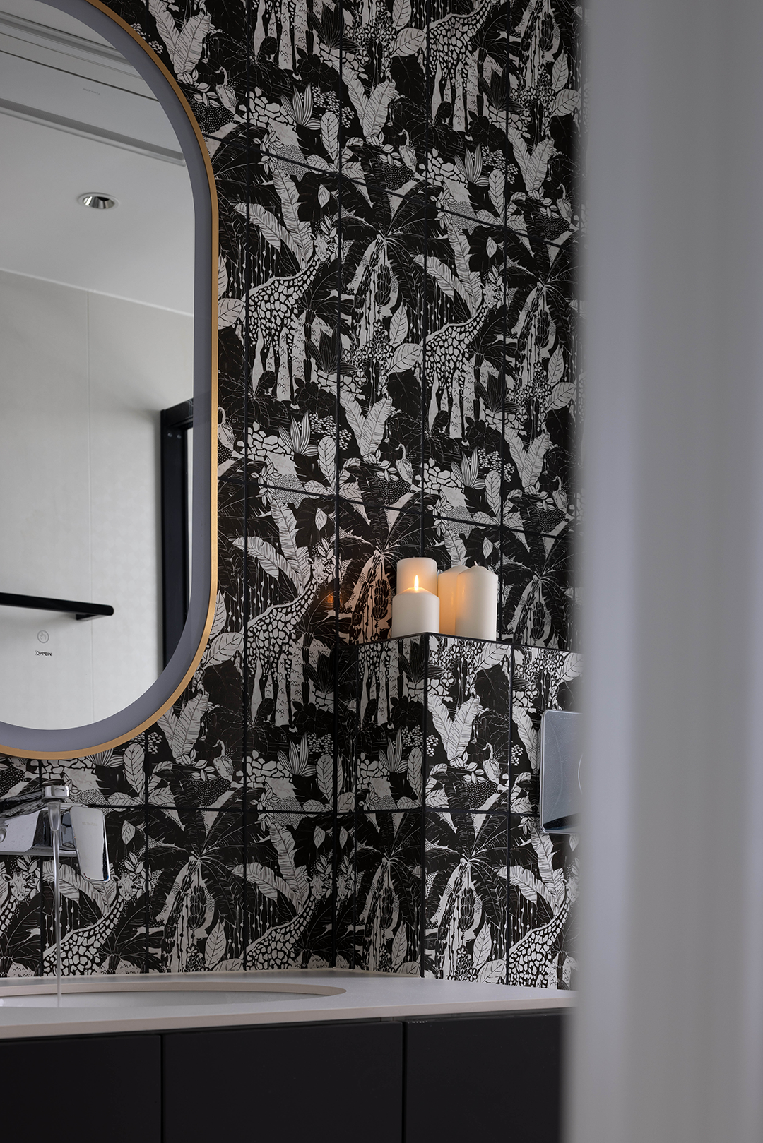 浪漫轻法混搭,120㎡精致宜居空间丨为睦设计-92