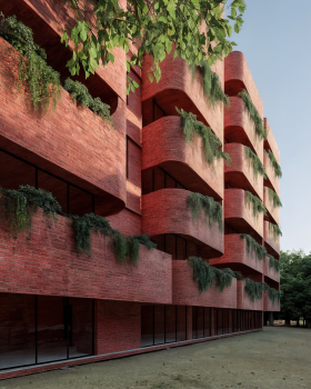 Mixed Use Colima 建筑外立面