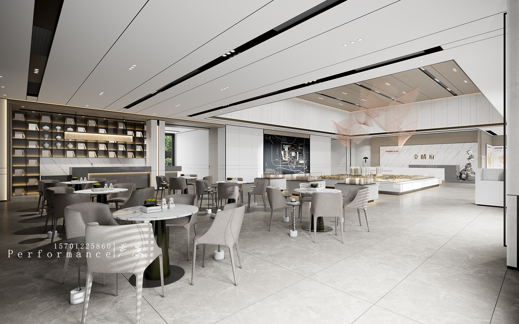 现代售楼部营销中心-0