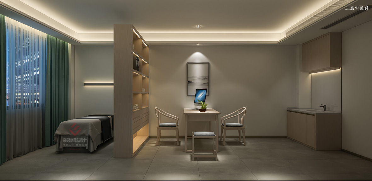 莱恩设计 | 轻奢风医院,低调奢华的新定义-23