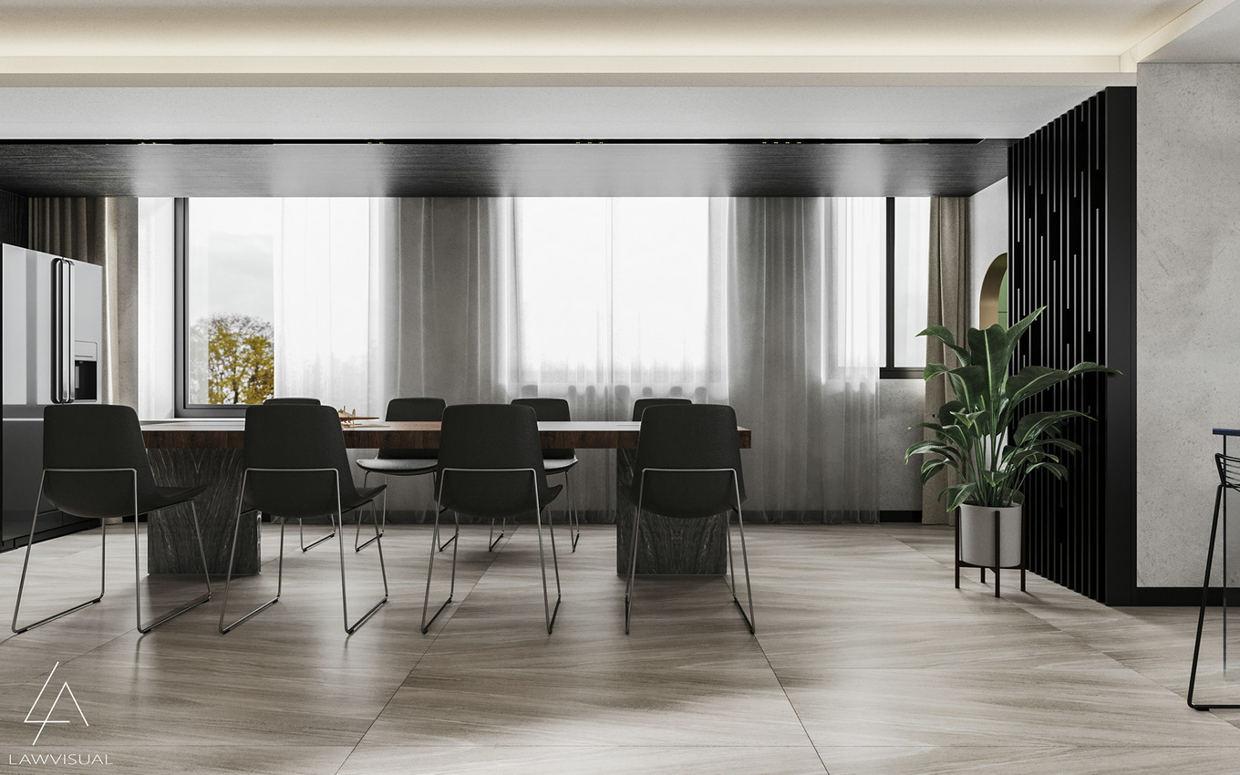 简约时尚的办公空间设计-3