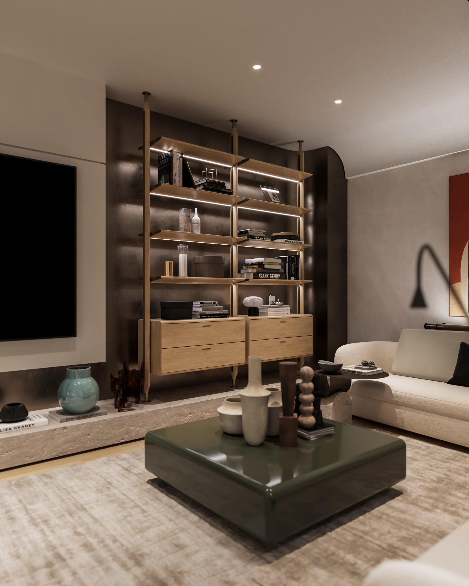 SUBTLE SERENITY住宅公寓丨埃及开罗丨Insite architects-25