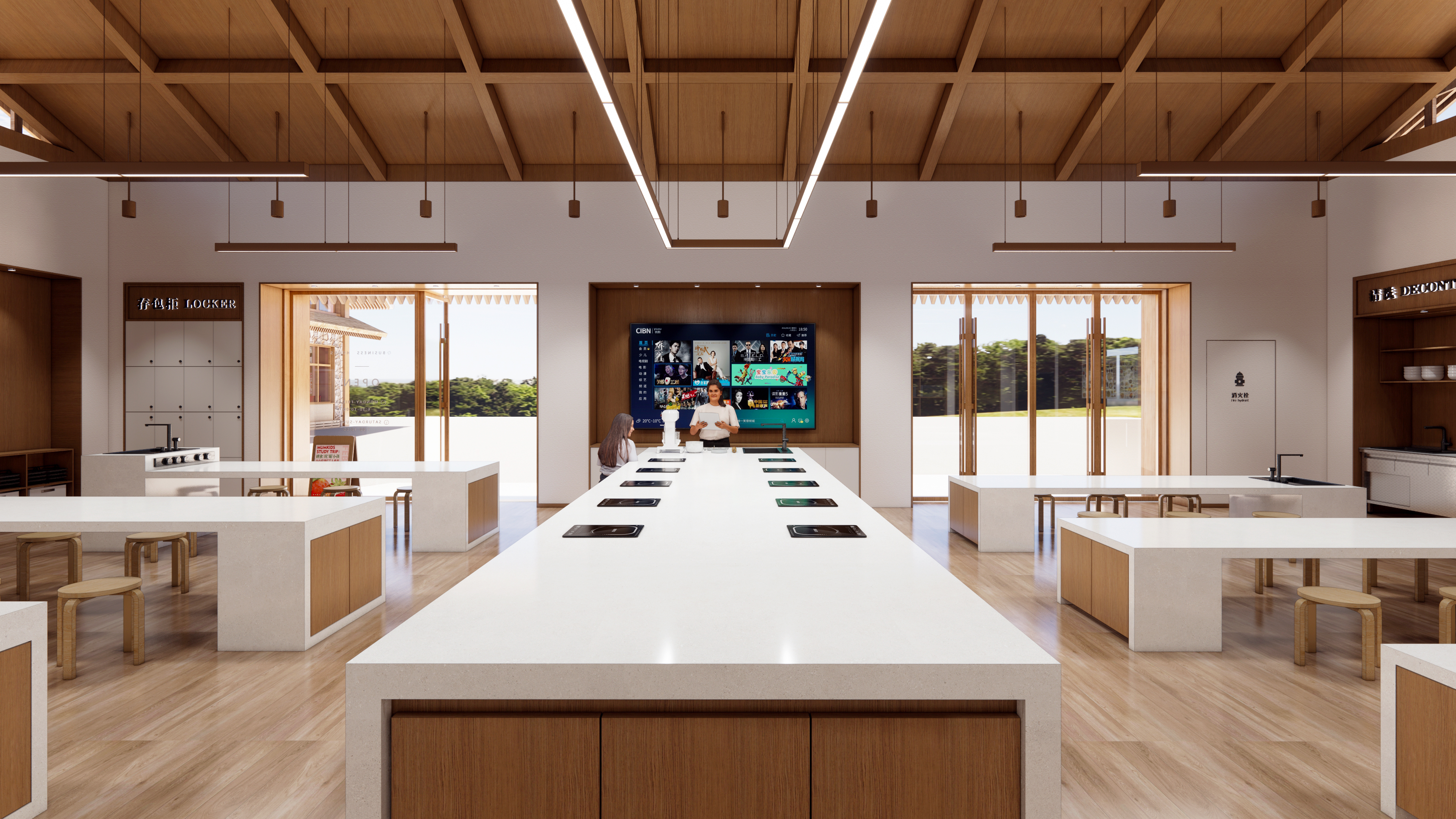 咖啡店 / 亲子空间·咖啡&烘焙工坊空间设计-9