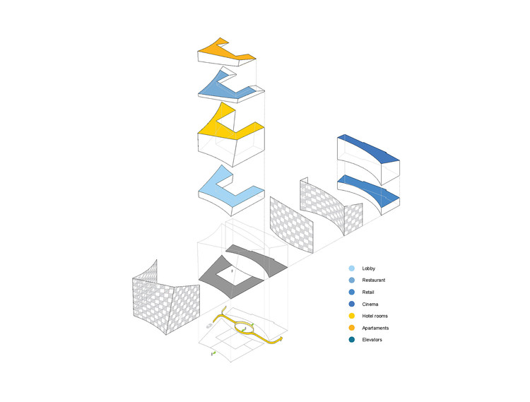 AQSO Arquitectos Design a New, Twisted Landmark For Londons Creative Heart-35