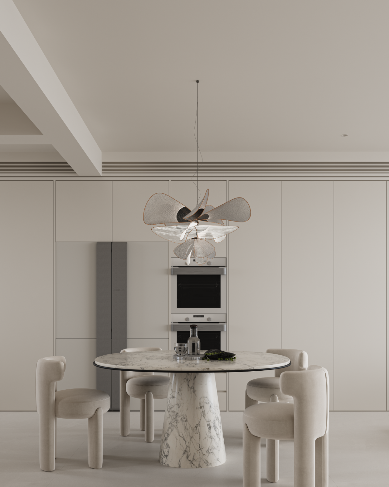 Crema 纯净 · 治愈丨H J SPACE DESING(逅界空间设计)-25