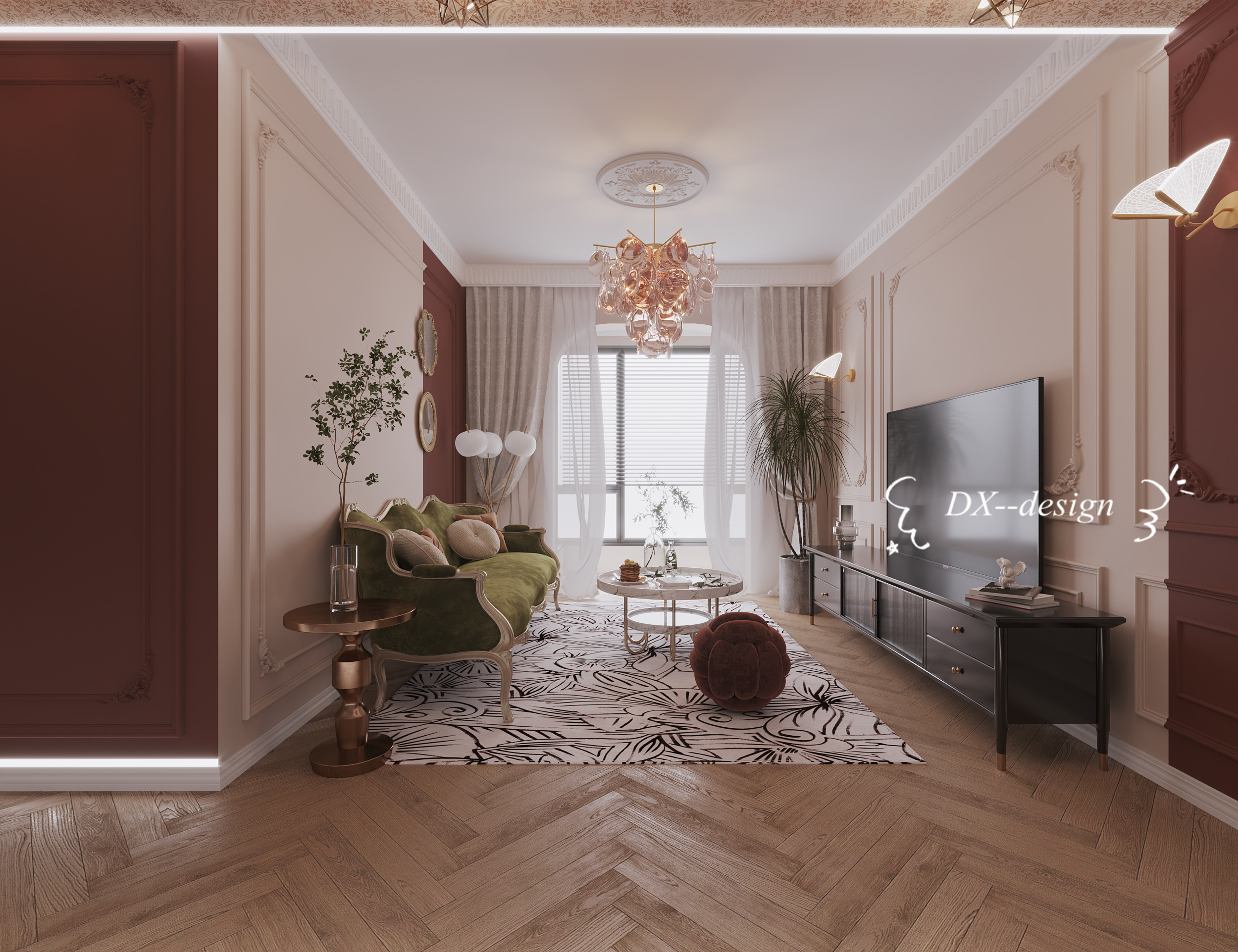 法式复古田园风家居设计丨原创作品-3