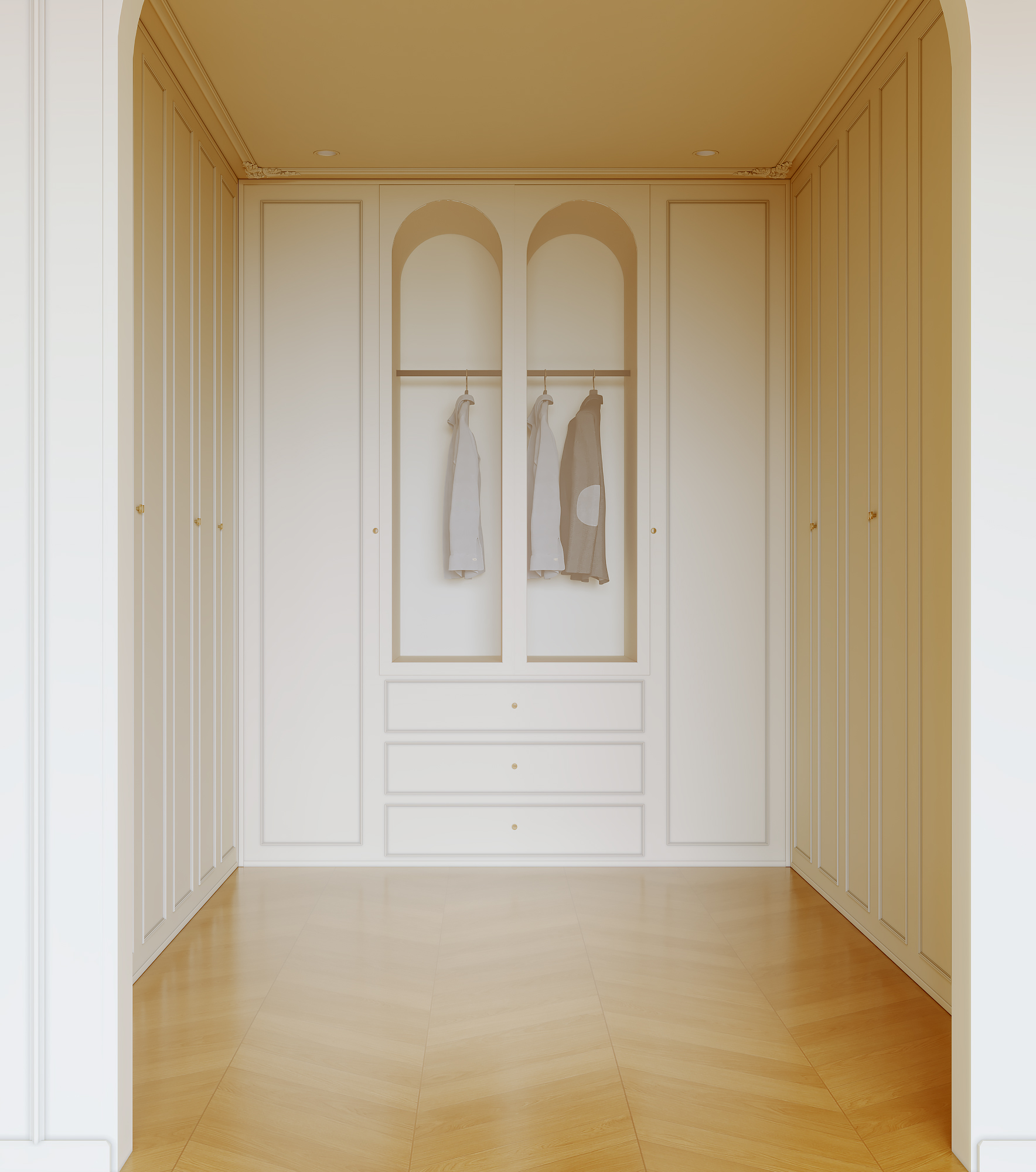 暖色别墅空间-16