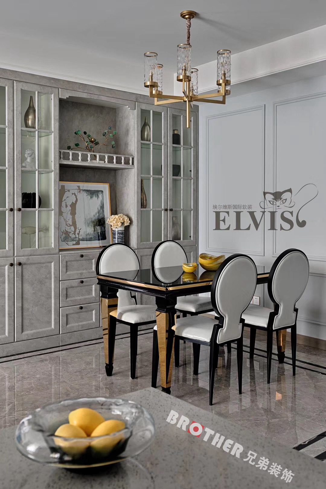 重庆中粮鸿云 80㎡现代轻奢风格装修设计，品质生活之选-13