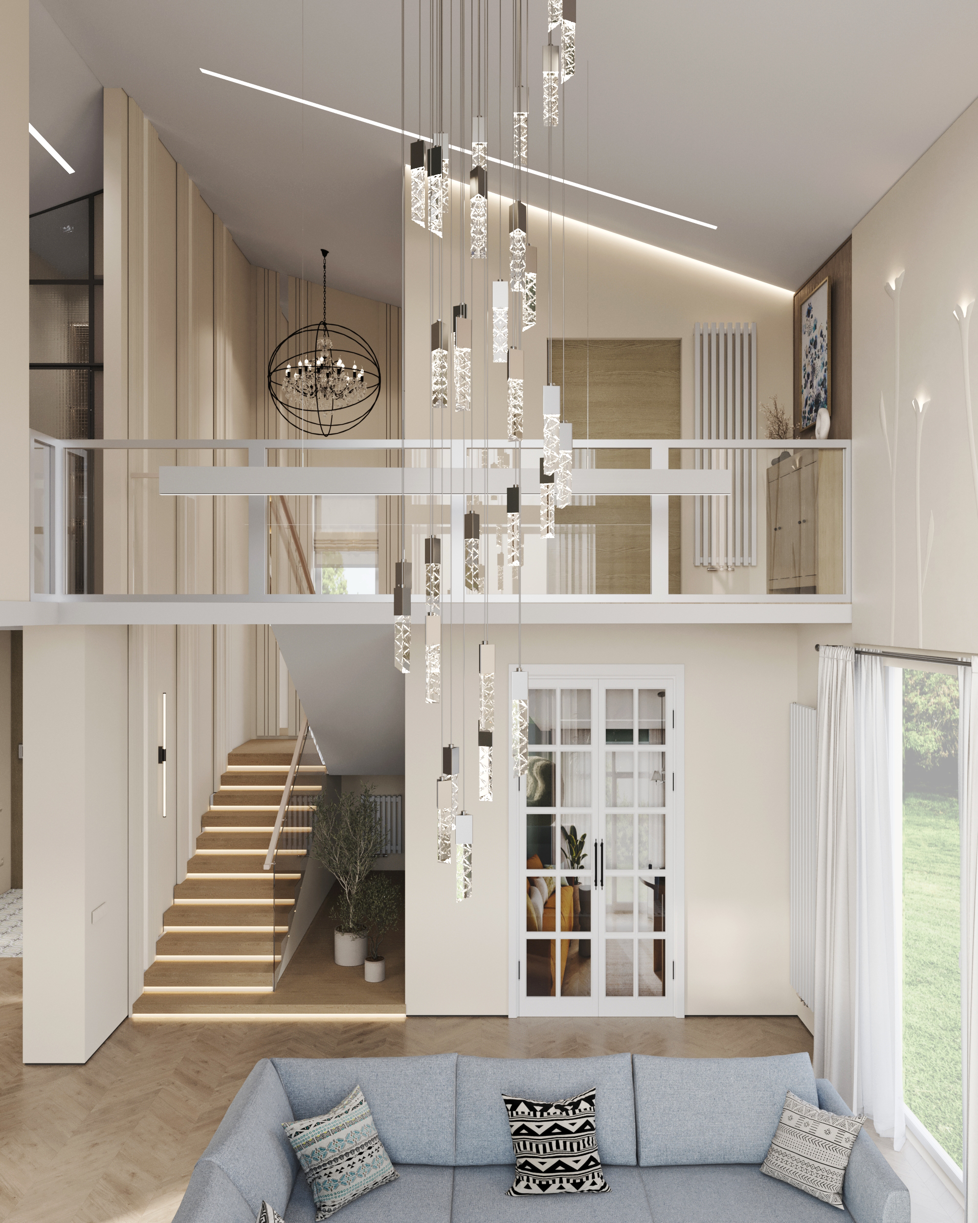 Kitchen | Living Room | Кухня | Гостиная-10