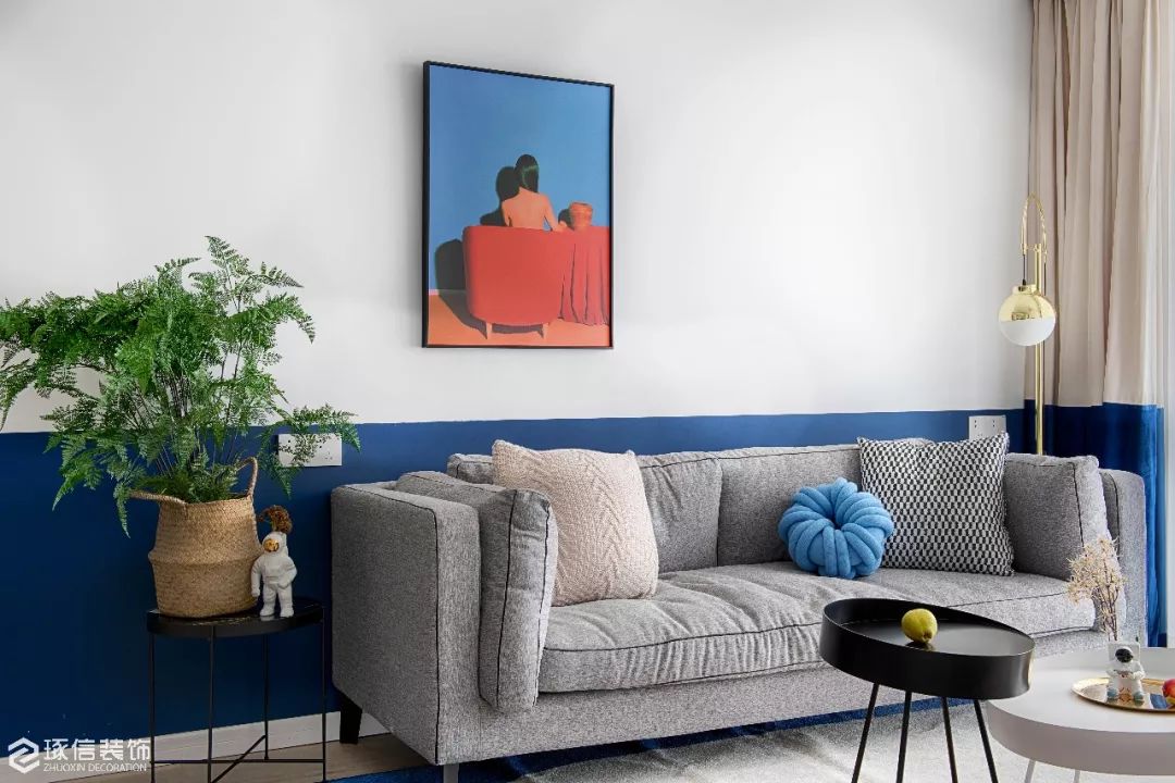 北欧混搭小两室，12W 打造出租屋变美宅-64