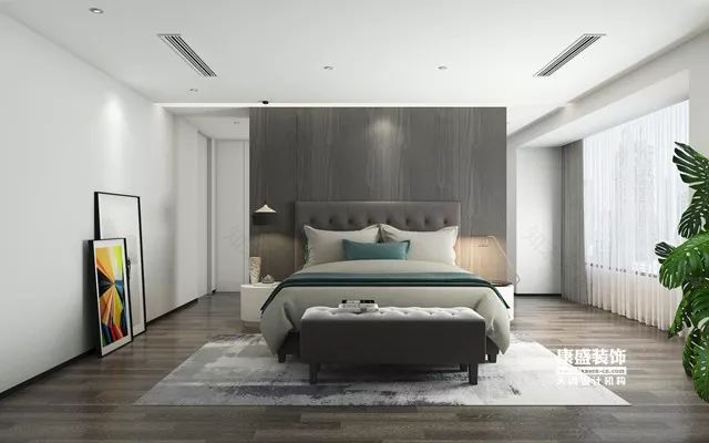 康盛装饰┃580㎡现代江景大宅 静谧美学空间-87
