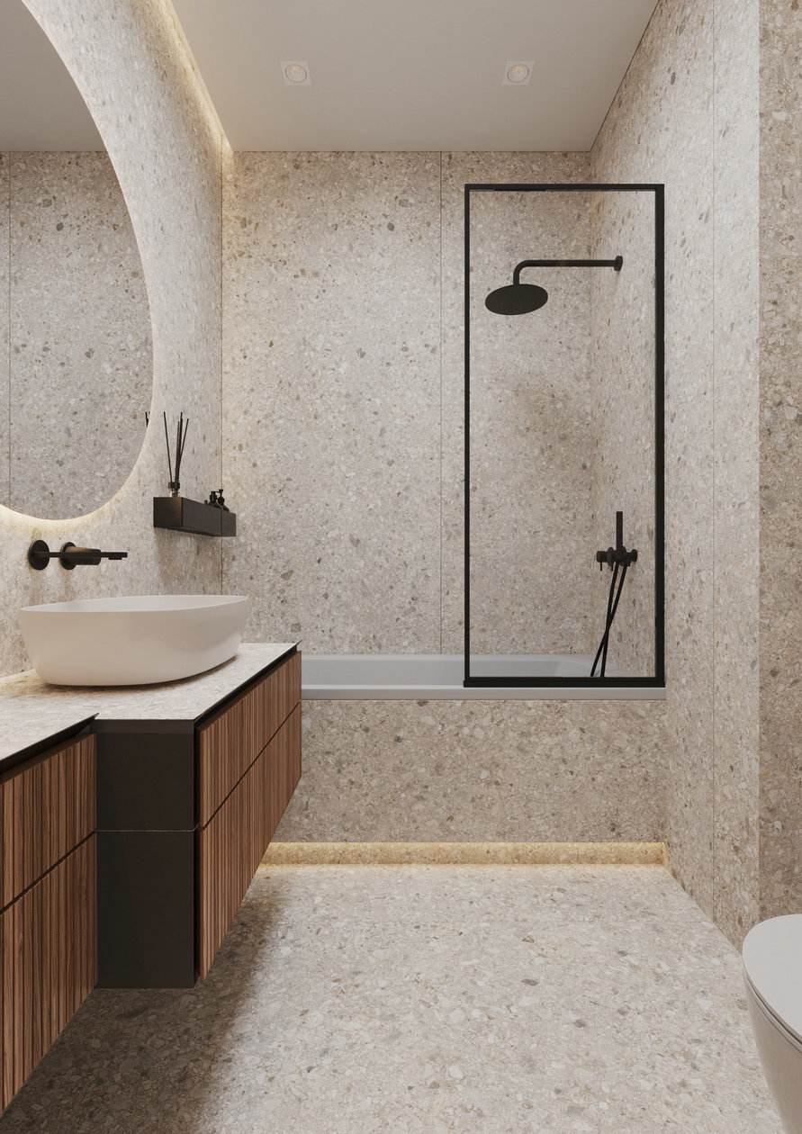 高级灰色系公寓设计-19