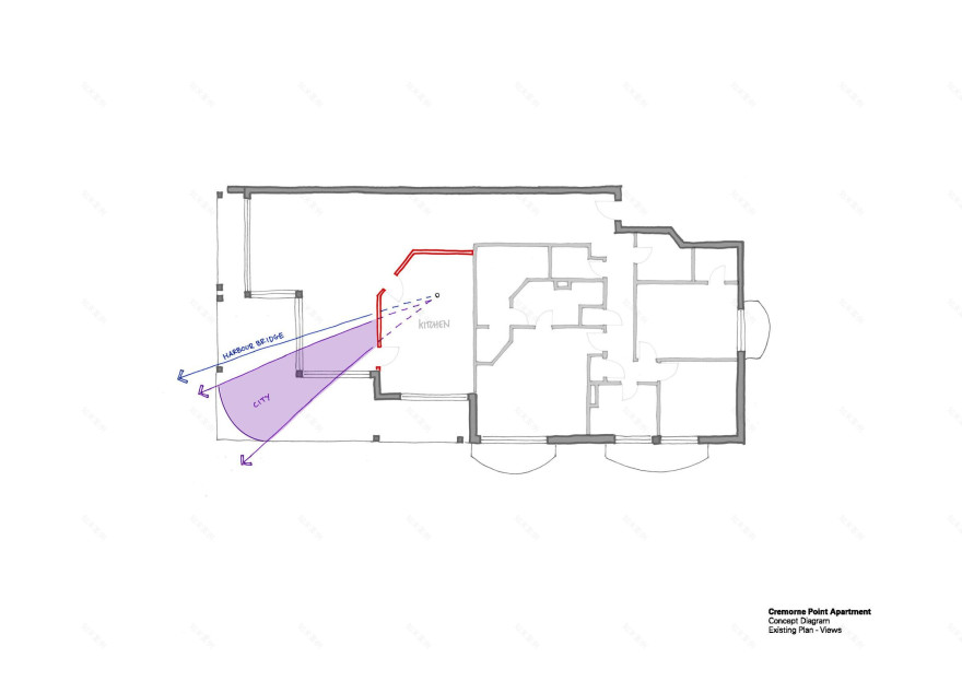 悉尼 Cremorne Point 公寓丨澳大利亚悉尼丨studioplusthree-18