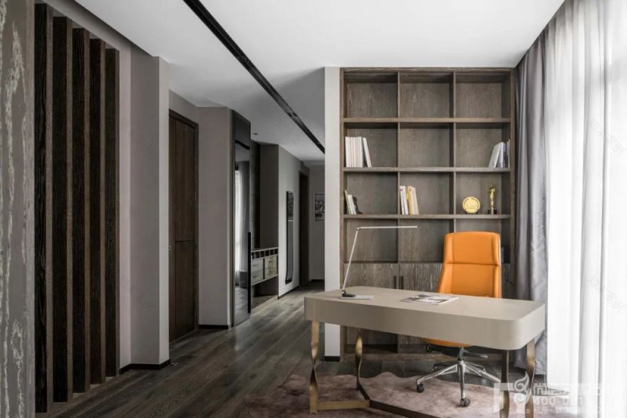 高级灰调打造 550㎡私宅丨中国杭州丨尚层别墅装饰-51