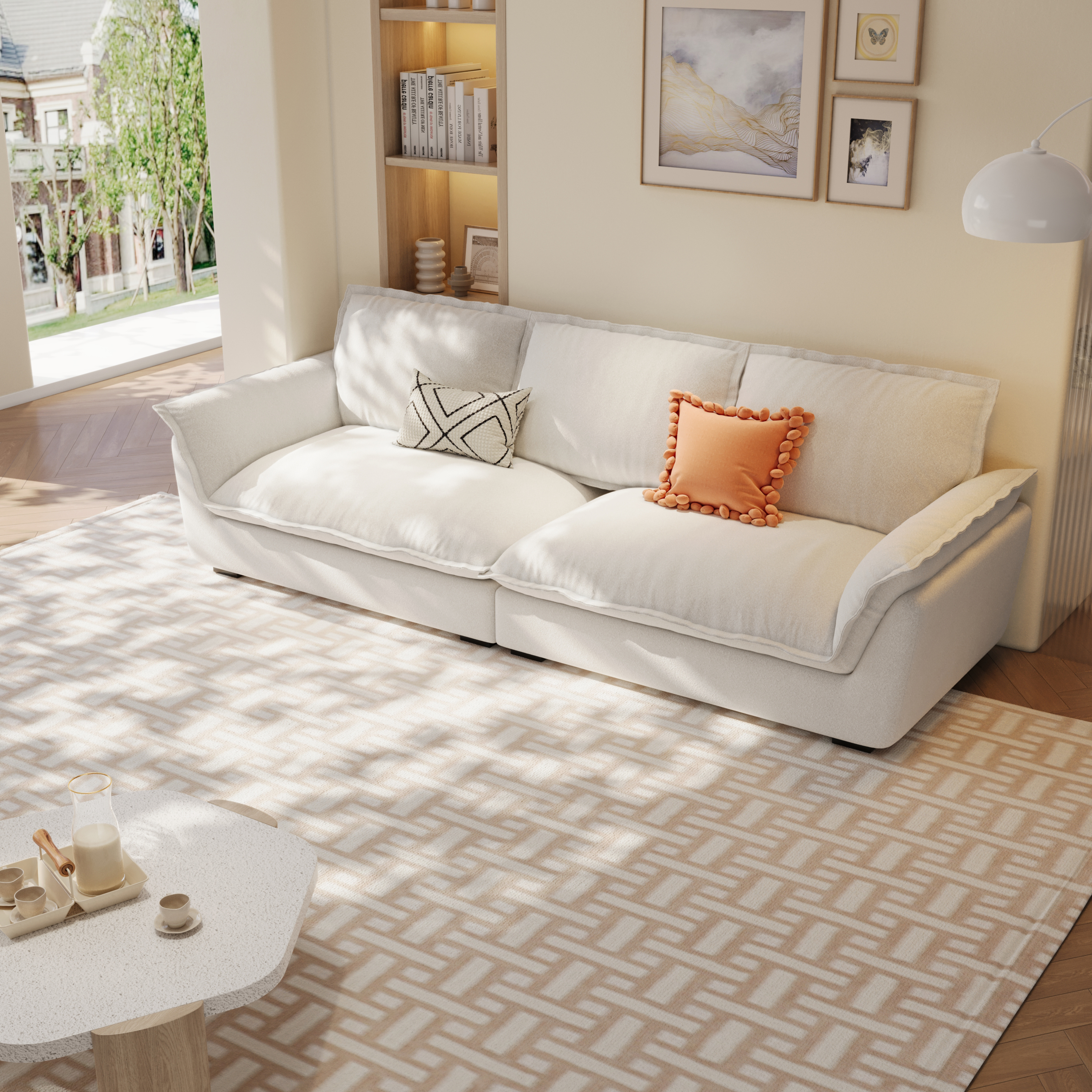 室内沙发休闲椅效果图-2