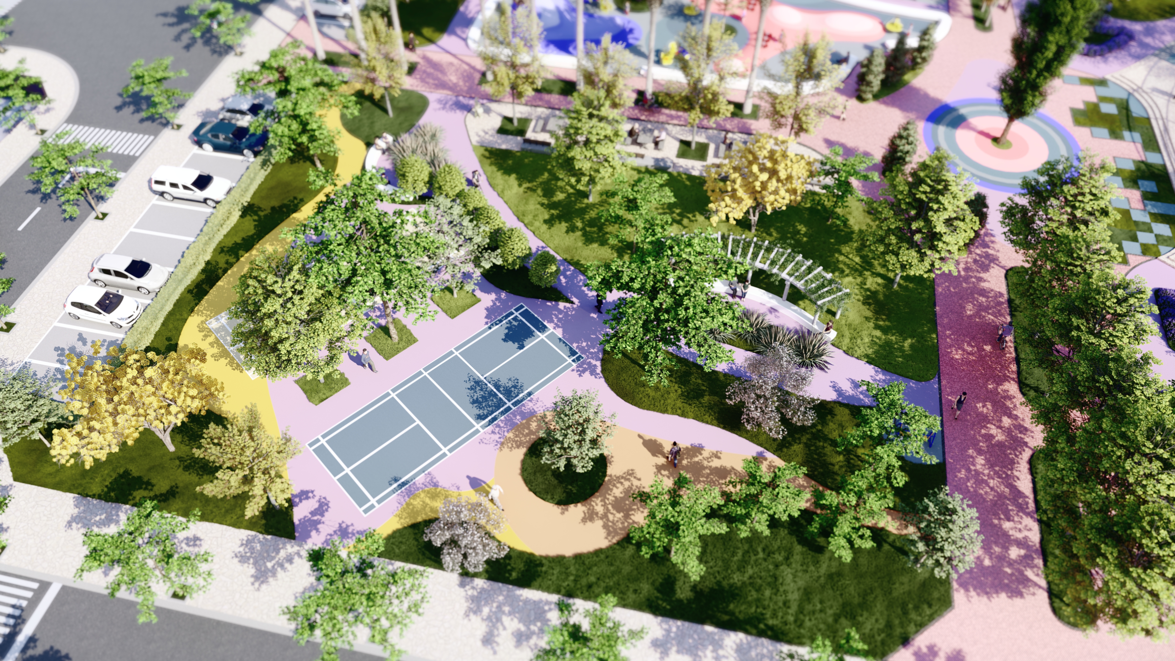 Loc Ha 公园景观设计丨越南丨Nanut Design-10