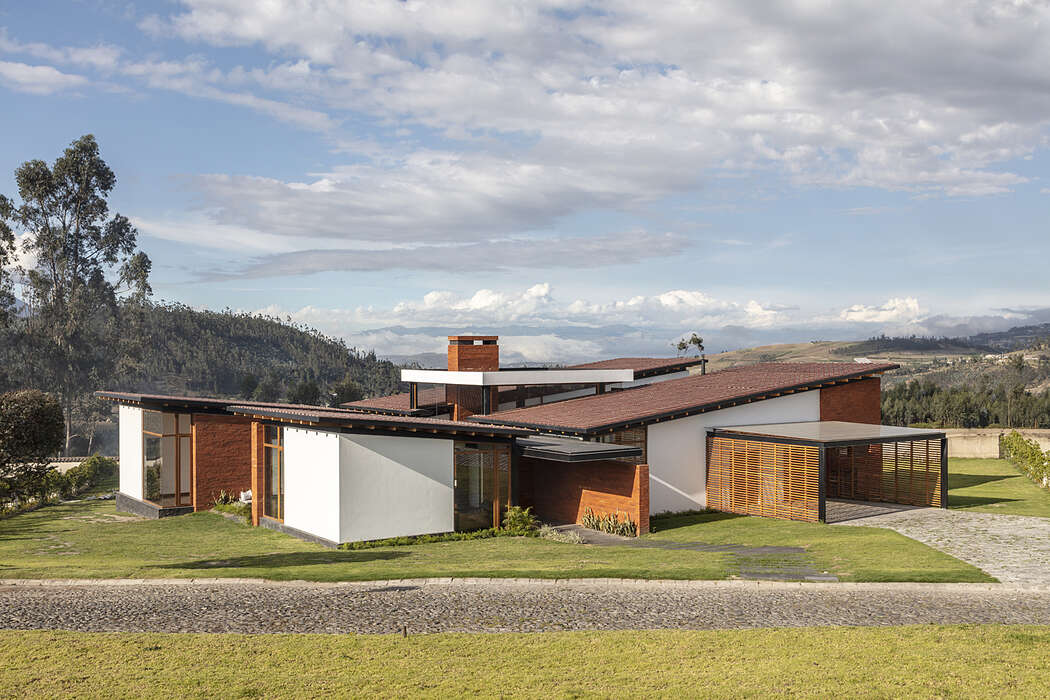 厄瓜多尔 Otavalo 火山美景私人住宅设计-6