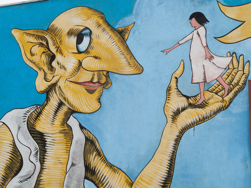 爱恋之神· Roald Dahl 百年纪念壁画-3