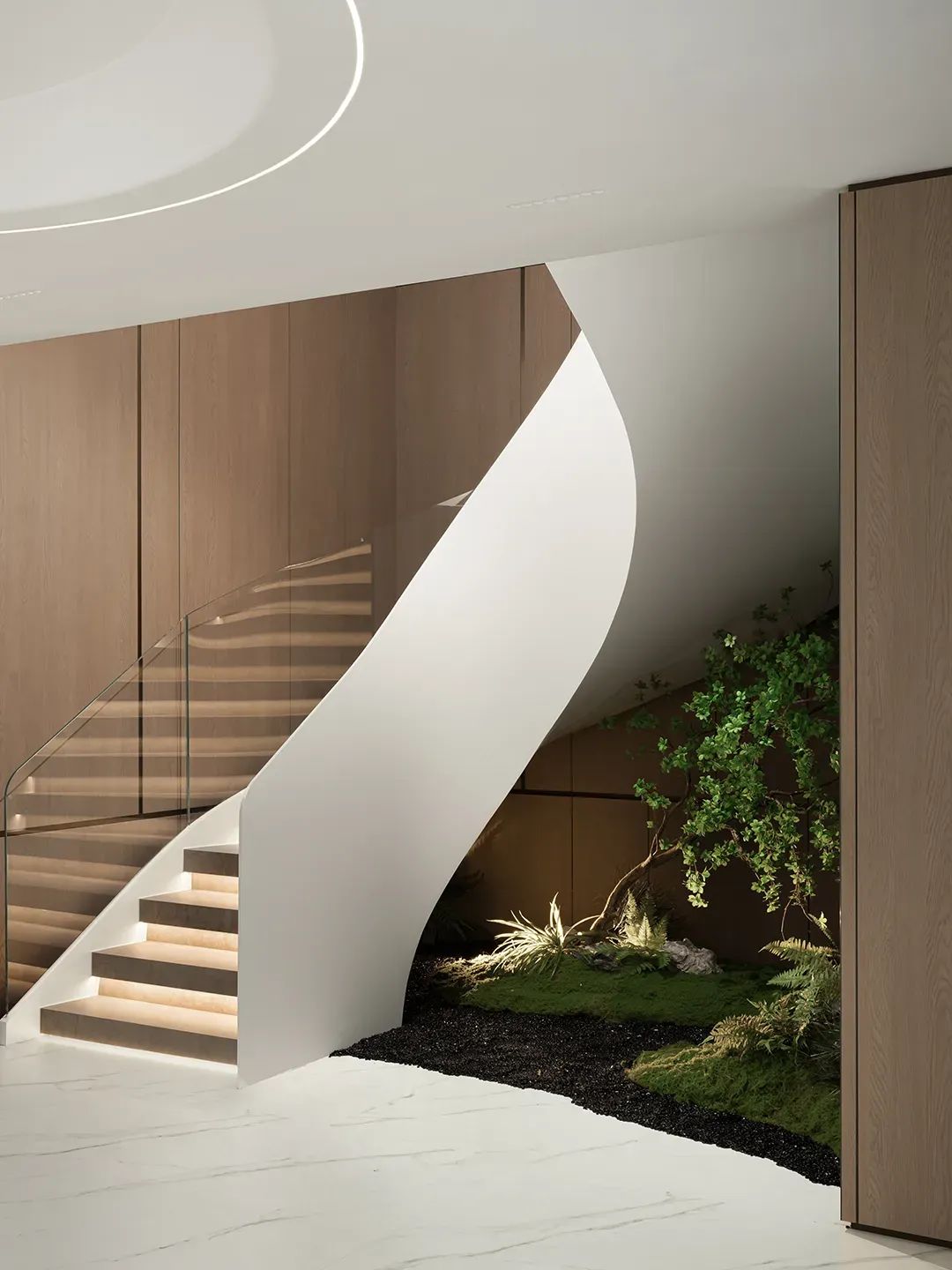 600㎡轻奢豪宅丨南京既白空间设计 李文杰-36