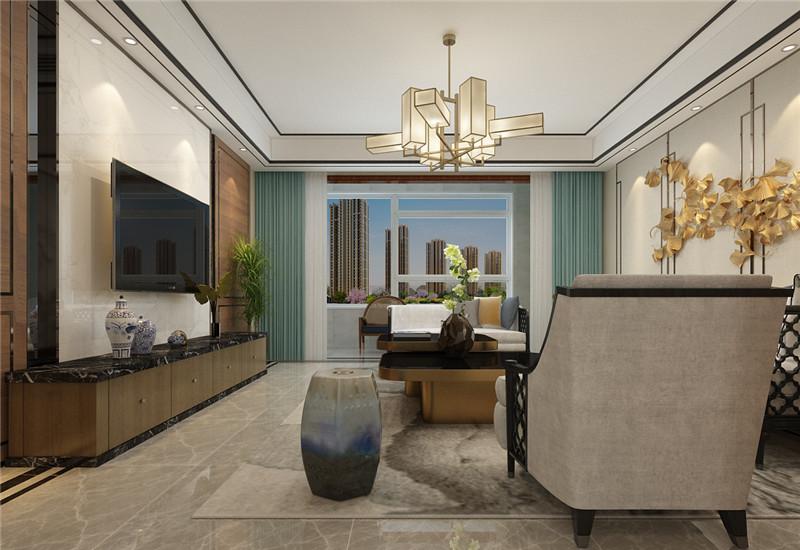 
济南万泰装饰玉兰花园中式风格装修案例分享 -3