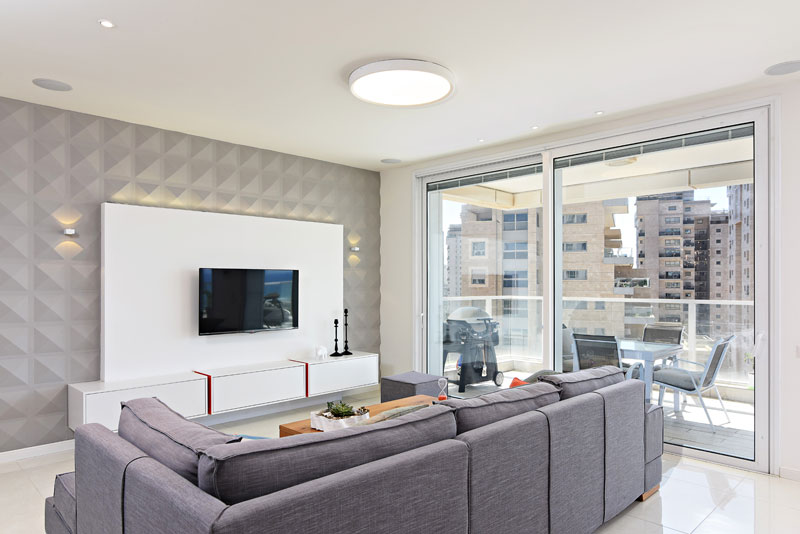 רוחות של ים  为年轻家庭全装修的公寓丨以色列内坦亚丨יוליה לגקוב-24