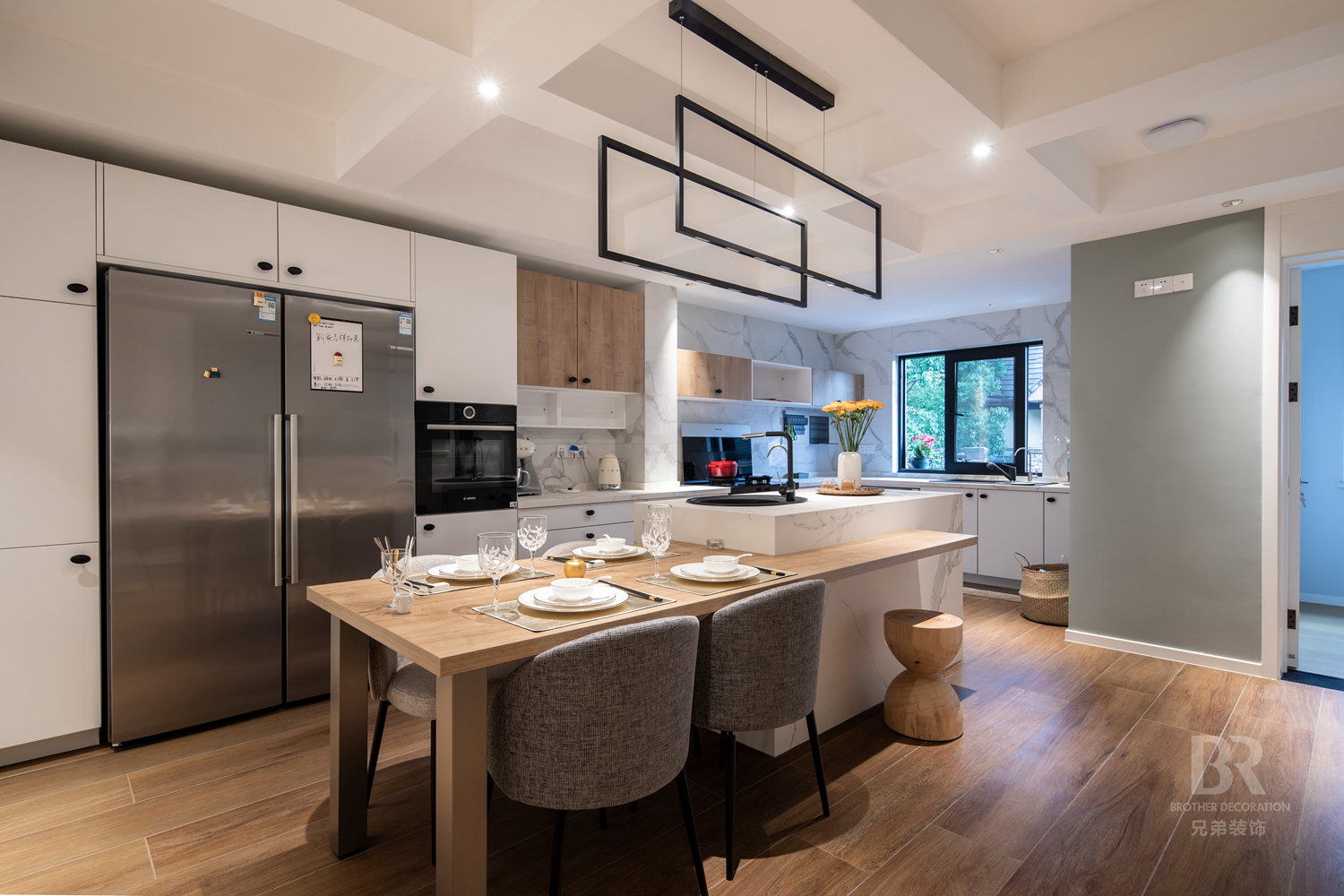 金科太阳海岸 300 平现代别墅丨兄弟装饰(兄弟装饰 LD 高端设计)-22