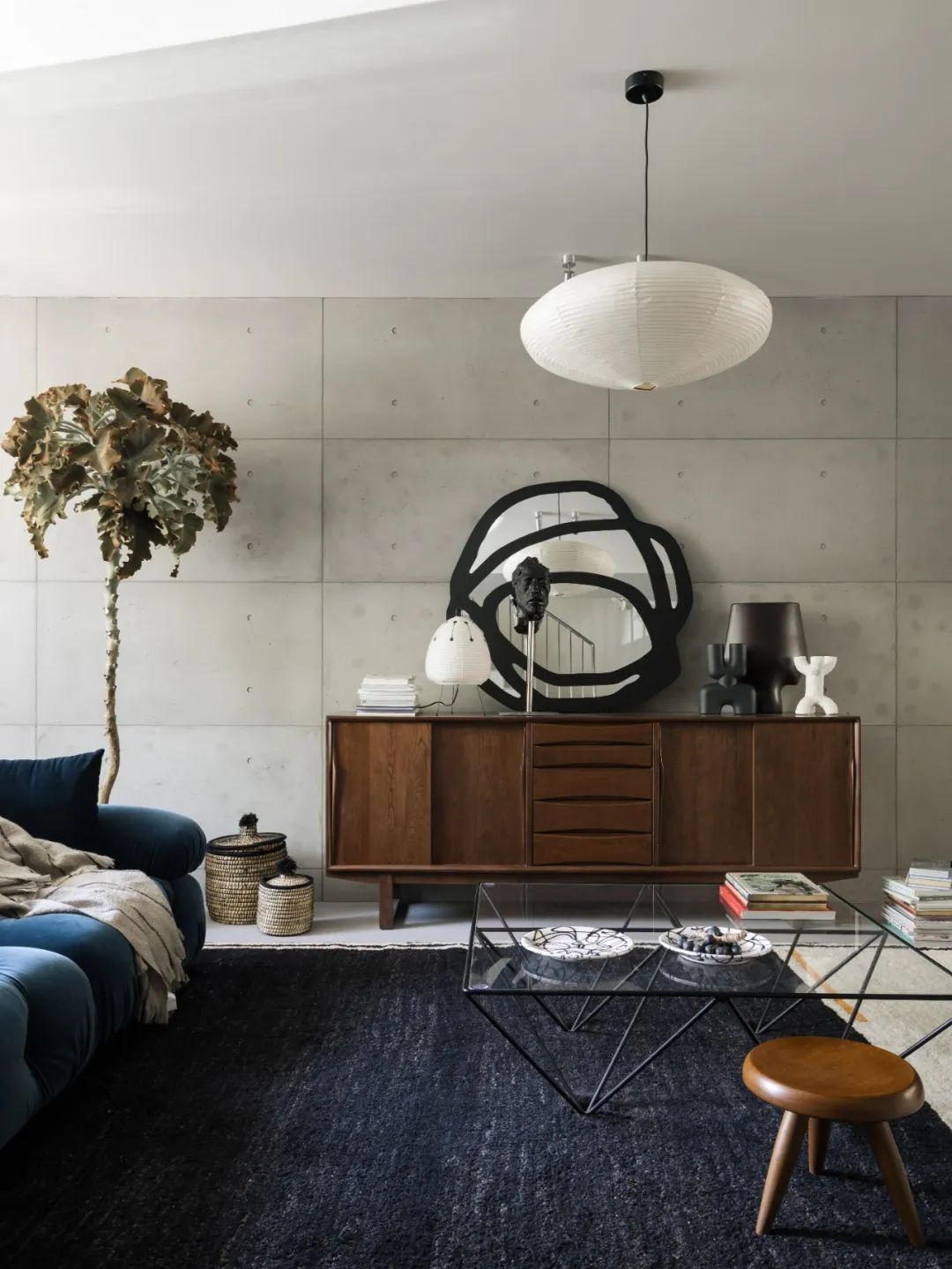 私宅｜220平包豪斯混搭联排别墅-7