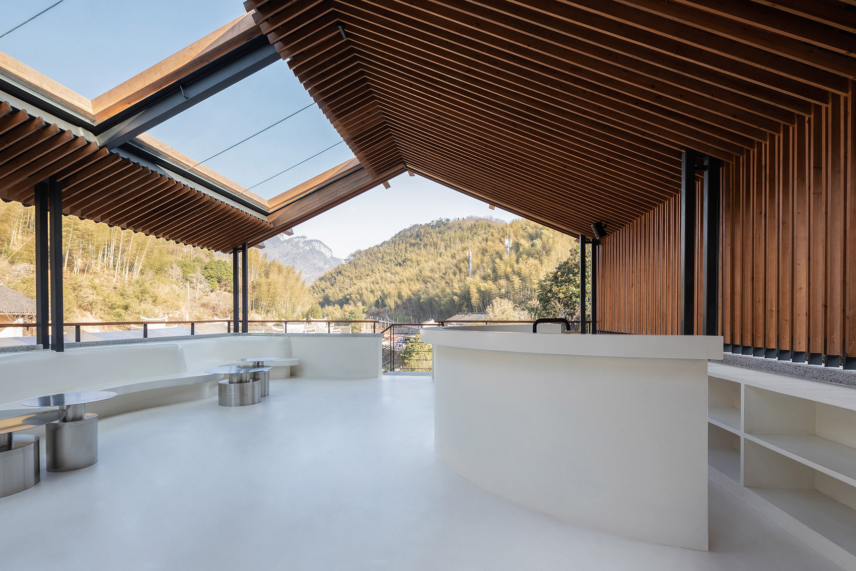 奉化栖霞坑发电站改造的溪边餐厅丨中国宁波丨尌林建筑设计事务所-56