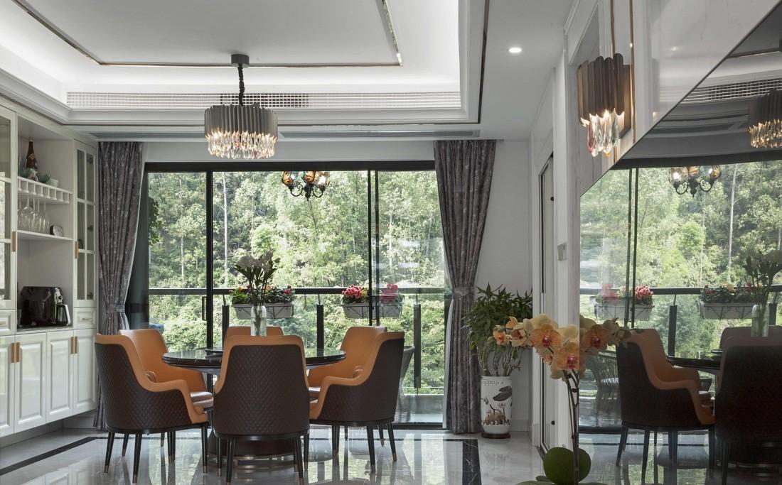 156㎡美式轻奢风,质感与实用兼具-12