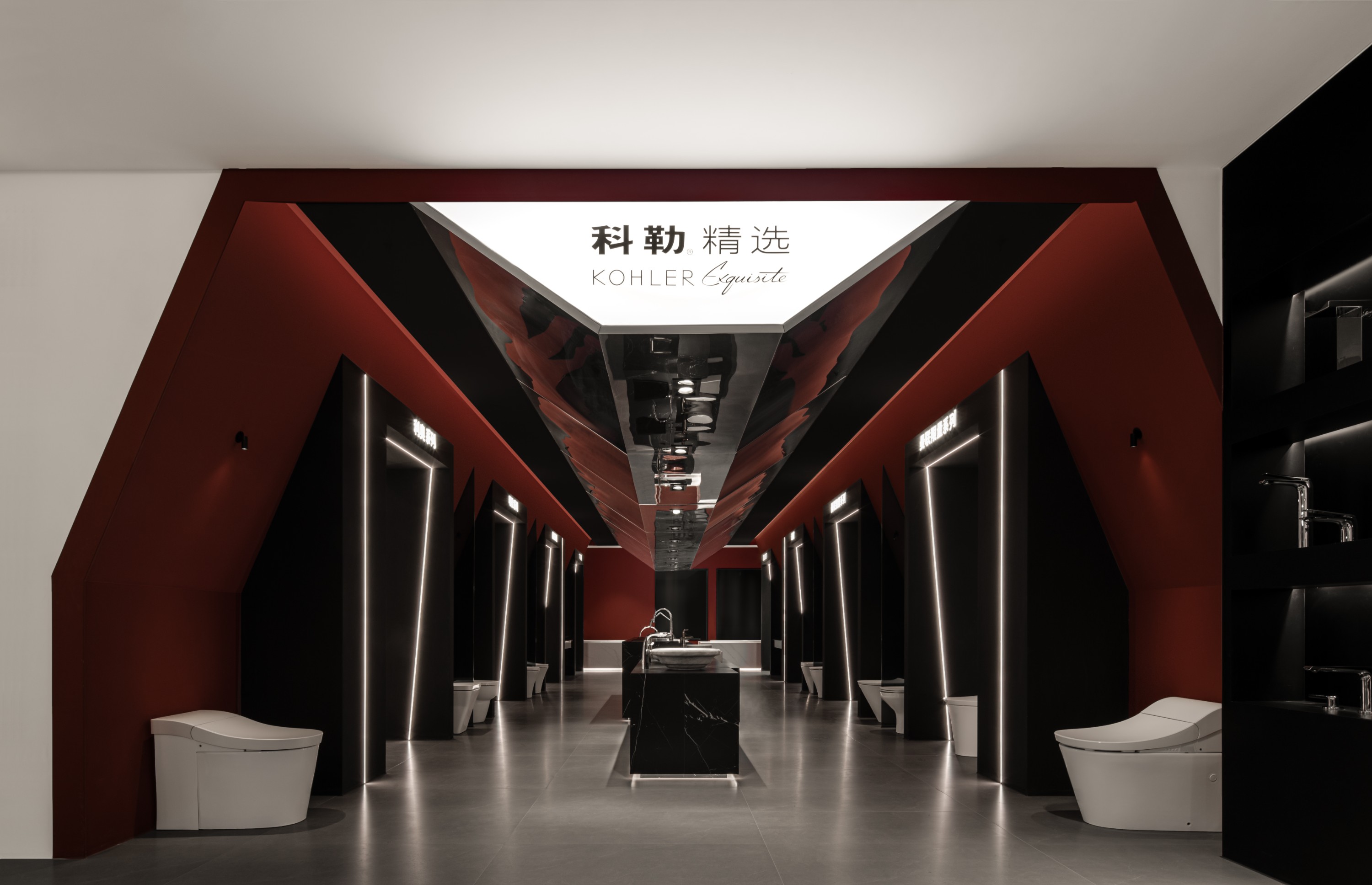 科勒精选卫浴旗舰展厅丨中国金华丨涵舍空间设计-17