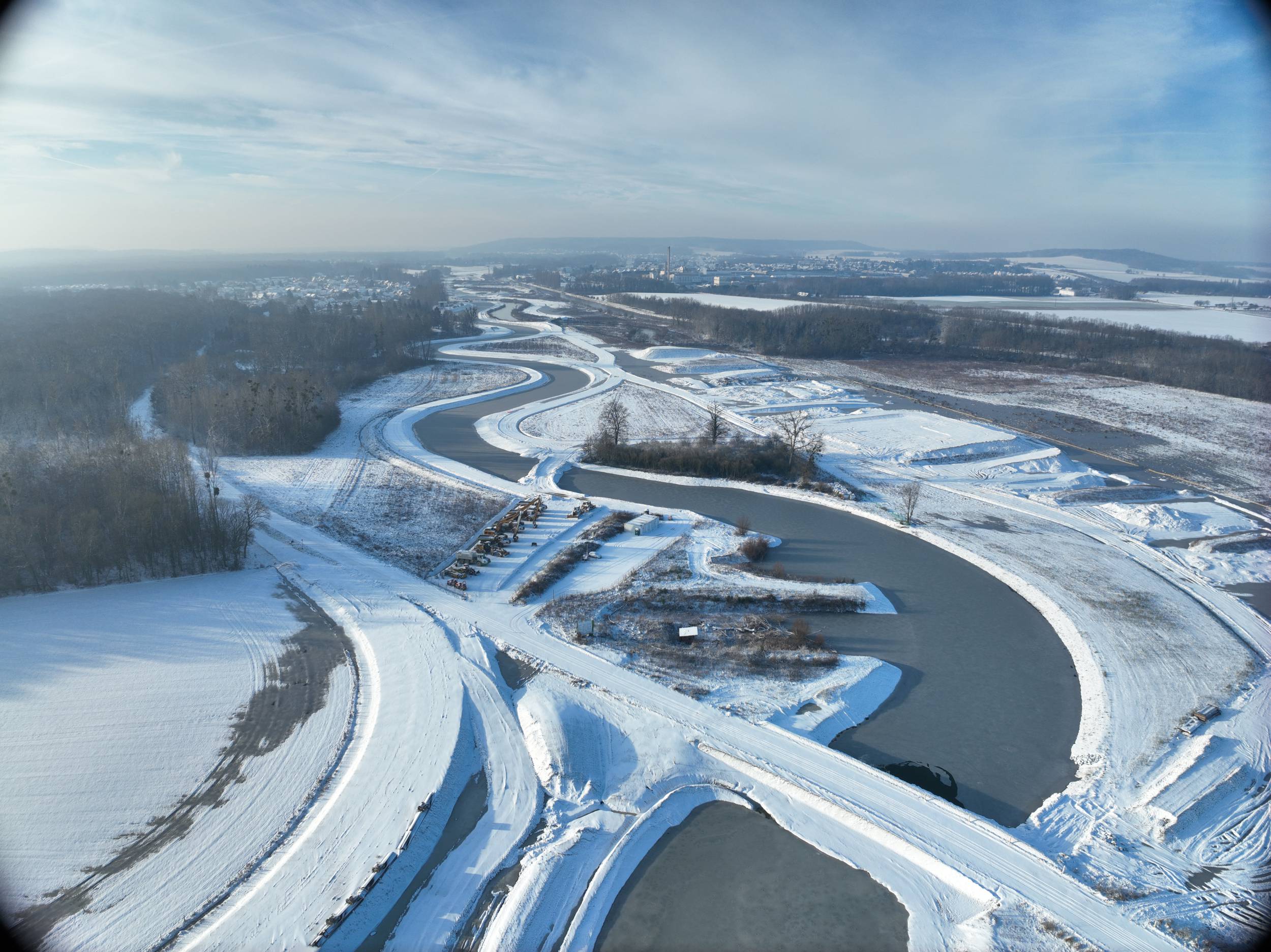 Ecluse de Montmacq - Canal Seine-Nord Europe : attribution et démarrage des travaux préalables — Ateliers 2/3/4/-26