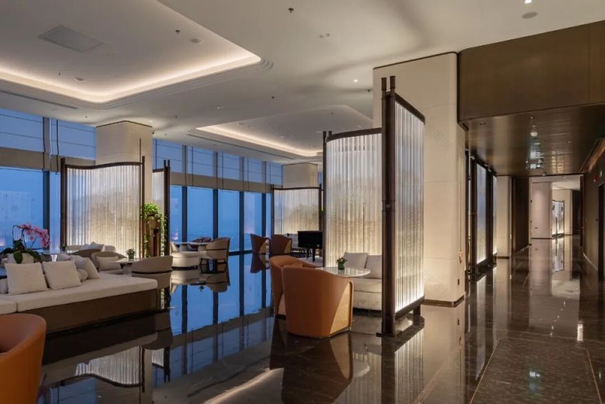 帆影鎏光|常熟希尔顿酒店照明设计-41