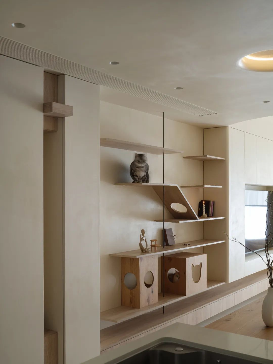 武汉远洋三人两猫的甜蜜住宅丨中国武汉丨大思-26
