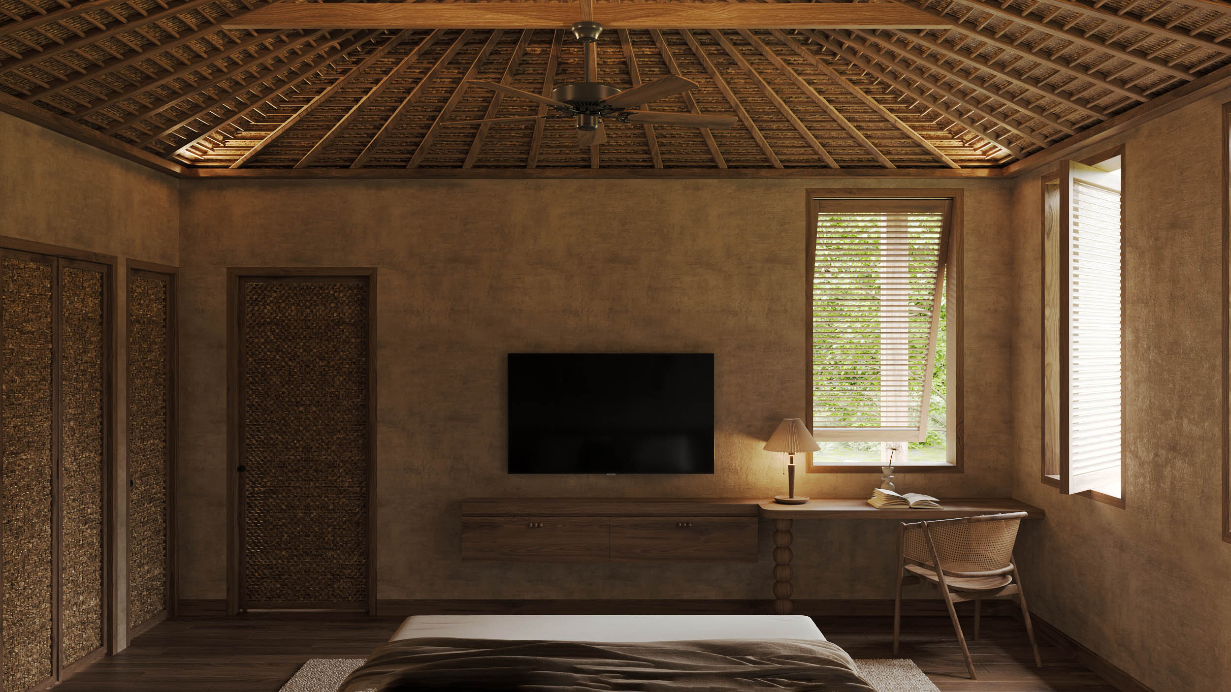 综合室内设计方案（含接待厅,餐厅咖啡馆,别墅）-36