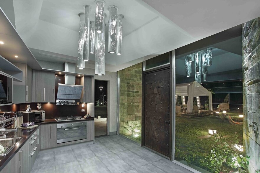 感官融合的黎巴嫩 pool house-32