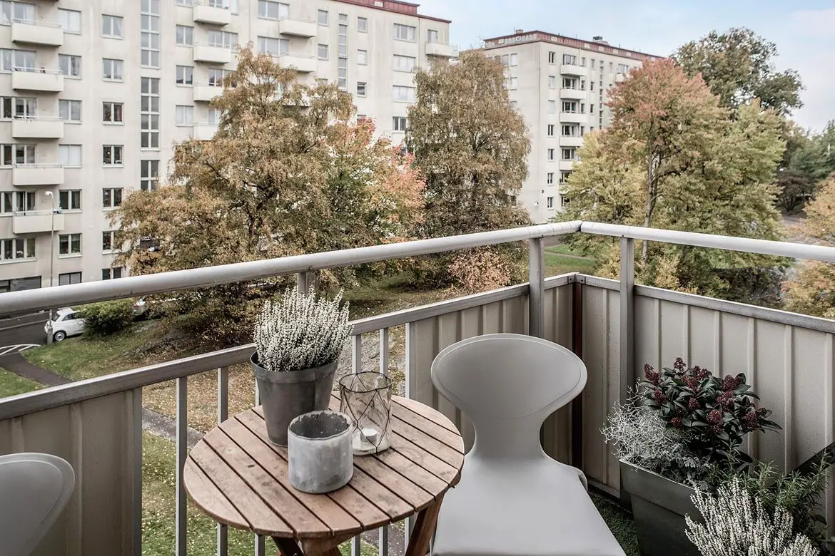 现代简约，绿色生活 | 两套不同面积的 Scandinave 风格公寓设计-16