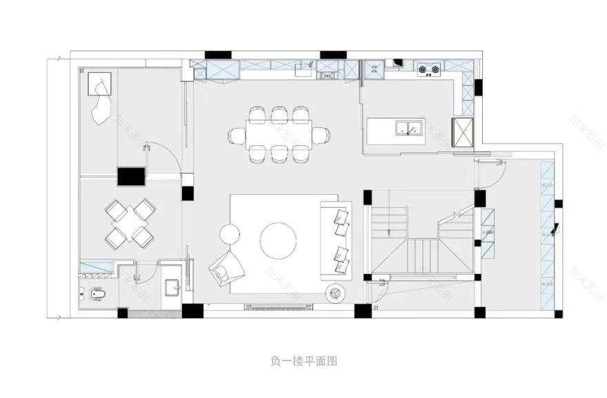 黑白分明的家丨中国南昌丨南昌阿鹤设计工作室-13