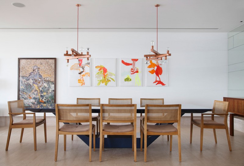 豪华别墅 现代风格巴西里约热内卢三层海滩别墅-11