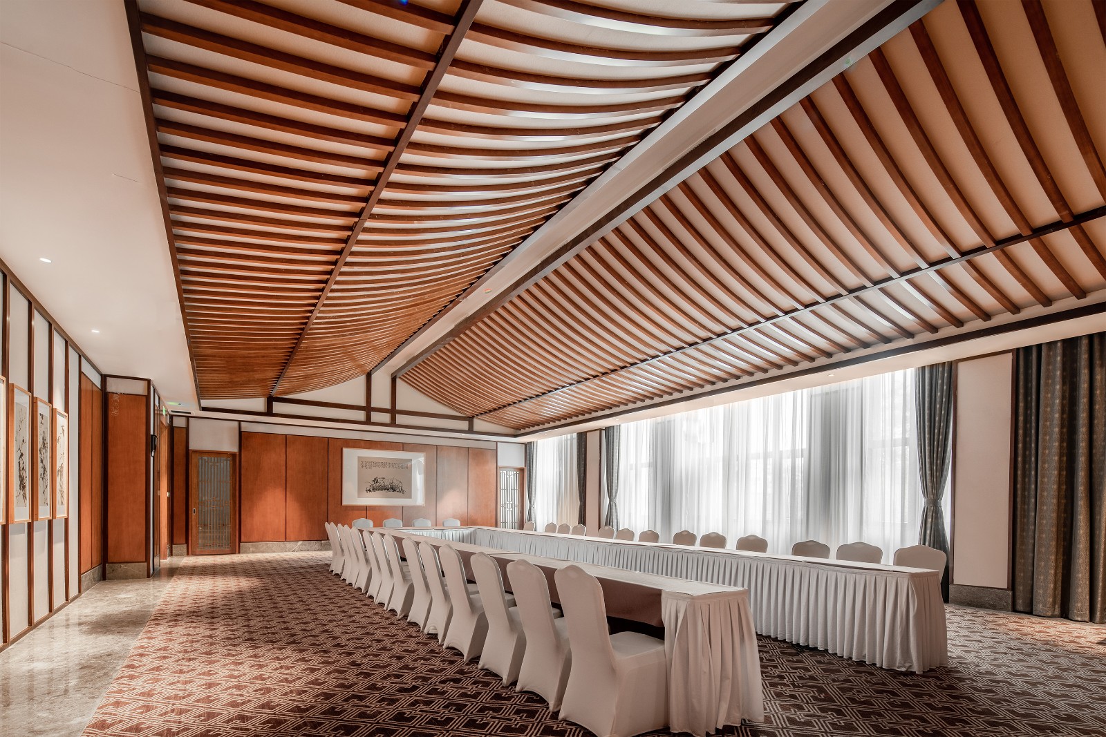 涞源白石山华中小镇二期·白桦林温泉谷竹里馆丨中国河北-59