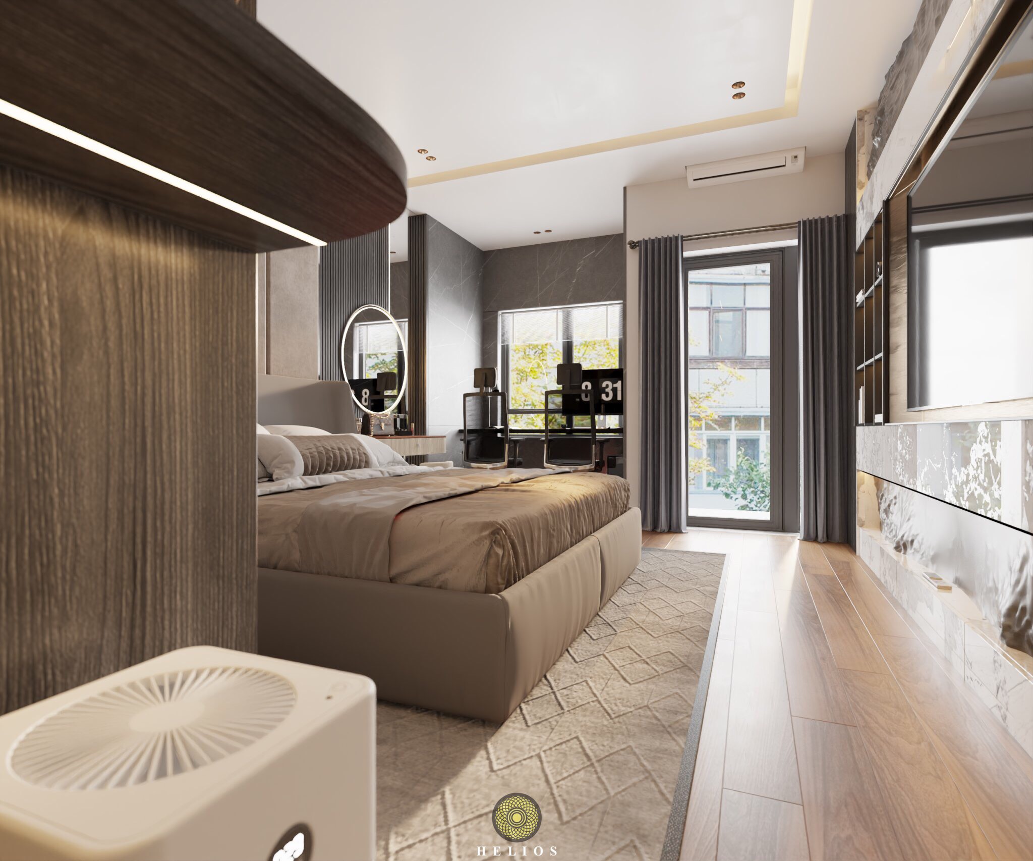 BEDROOM MODERN M&W-2