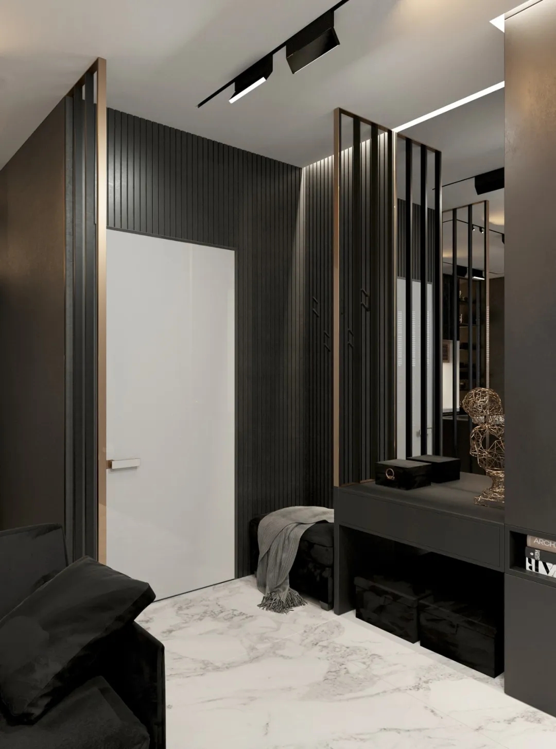 高级黑＋极简白的质感奢华-13