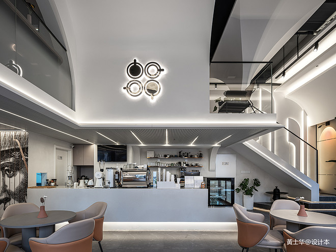Quant Cafe商业展示150平米装修案例-12